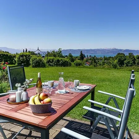 Panorama Waldblick Apartment Wasserburg am Bodensee